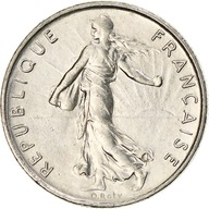 Moneta, Francja, Semeuse, 1/2 Franc, 1971, Paris,