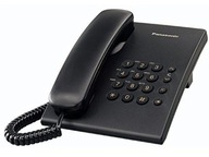 PANASONIC KX-TS500EX TELEFON PRZEWODOWY STACJONARNY CZARNY