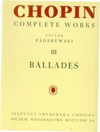 Chopin Complete Works III Ballades - Fryderyk