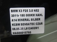 BMW X3 F25 window front front iron original 4877934 51317311298