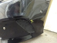 MERCEDES A KLASA 176 LIFT FRONTSTOSSSTANGE