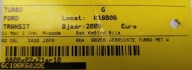 turbo Ford Transit 2,4 Tdci 6C1Q-6K682-DE 98255 km