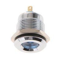 16mm 12V IP67 Wodoodporny metalowy wskaźnik LED