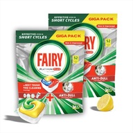 FAIRY PLATINUM PLUS ALL IN ONE LEMON 104 KS KAPSULE DO UMÝVAČKY