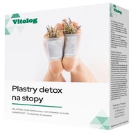 Plastry Oczyszczające z Toksyn na Stopy Detox Detoksykacyjne Premium gold