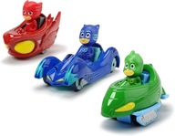 PJ Masks Sada 3 vozidiel: Cat-Car, Owl-Glider, G