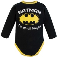 BODY pre deti bavlnené dojčenské Batman 74