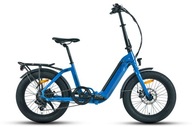 Elektrický bicykel Doris modrý 9.6 Ah (40-60km)