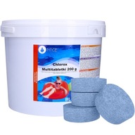 11w1 multifunkcyjne tabletki do basenu 5kg 200g chlor do basenu niebieskie