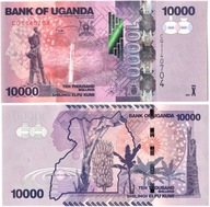 UGANDA 10000 Shillings 2021 P-52 UNC