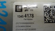 Radio Navigation Opel OE 13454178