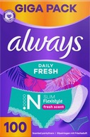 ALWAYS Daily talpbetét Normal Slim Flexistyle 100db