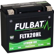 Akumulátor LiFePO4 Fulbat YTX20HL-BS Lítiový 12Ah