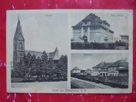 WIESZOWA WIESCHOWA TARNOWSKIE GÓRY BYTOM ZABRZE DWORZEC KOLEJOWY SZKOŁA1931