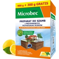 Microbec Preparat do Szamba i Oczyszczalni Ścieków 900g+300g Cytryna