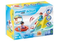Playmobil Aqua 70635 Pływająca wyspa ze zjeżdżalnią - klocki