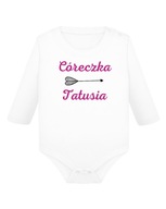 Body dziecięce Córeczka Tatusia r.3-6M na prezent