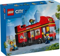 LEGO CITY Czerwony piętrowy autokar Autobus londyński 60407