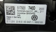 VW GOLF SPORTSVAN 2013- dials dials 18350KM 517920740D