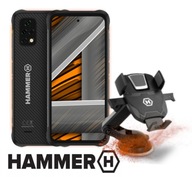 Wytrzymały Smartfon HAMMER BLADE 4 128/6GB + UCHWYT