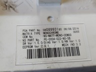 dials clock PEUGEOT 5008 1.6 HDI 9810477380