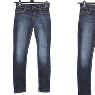 t1 C&A Modne Dziewczęce Spodnie Jeans Przetarcia 164 14 lat