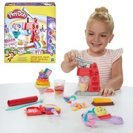 PLAY DOH LODZIARNIA LODY TUBY CIASTOLINA ZESTAW Hasbro FUN FACTORY