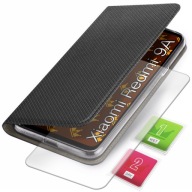 Flip tok Kingglass Xiaomi Redmi 9A, Redmi 9i telefonhoz, fekete