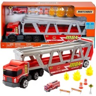 Matchbox Hasičský transportér + príslušenstvo hasičské auto