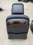 AUDI A8 D4 seat of the passenger right front leather black electrical