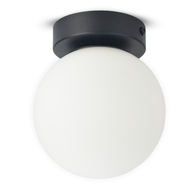 Lampa Sufitowa Plafon Żyrandol Full Globe Glass 561-P1 G9 Biała kula LED