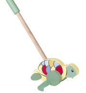Playtive Drevená hračka kĺzavá korytnačka