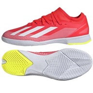 Czerwone Syntetyk Buty Sport Halowe Adidas r.35