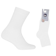 Wola bavlnené ponožky mládežnícke biele 27-29