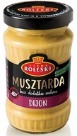 Roleski Musztarda Dijon, bez dodatku cukru, 175g