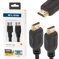 Kabel przewód HDMI 2.0 BLOW 3D TV 4K Ethernet 2m