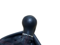Schaltknopf Leder rote NITKA SEAT IBIZA 6J IV FR