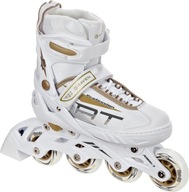 Rolki Regulowane RAVEN Profession White/Gold 38-42