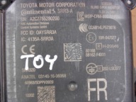 Toyota C-HR CHR sensor sensor module radar martwego pola 88162-F4031