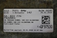 BMW 7 G12 - Ciel de toit Noir ALCANTARA - Comme Neuf