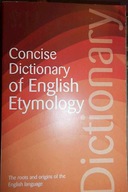Concise dioctionary of ewnglish etymology