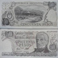 Banknot 50 pesos 1976 ( Argentyna )