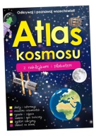 ATLAS KOSMOSU Z NAKLEJKAMI I PLAKATEM PRACA ZBIOROWA