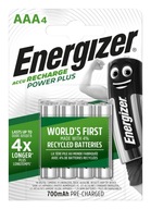 4 x AKUMULATORKI ENERGIZER R03/AAA NI-MH 700MAH