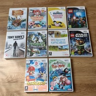 Zestaw gier Wii Lego Wario Sports Turtles Mario Sonic Grim Tony Open Mama