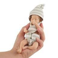6 Cal Mini niemowlę pełne palce krzemu lalki
