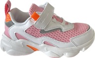 ABC KIDS BUTY OBUWIE SPORTOWE PINK WHITE R 26