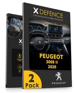 2w1 SZKŁO OCHRONNE NA NAWIGACJĘ EKRAN DO PEUGEOT 3008 II 2020