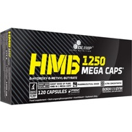 OLIMP HMB 1250MG 120 MEGA KAPS BEZTŁUSZCZOWA MASA