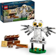 KLOCKI LEGO HARRY POTTER 76425 HADWIGA Z WIZYTĄ NA UL. PRIVET DRIVE 4